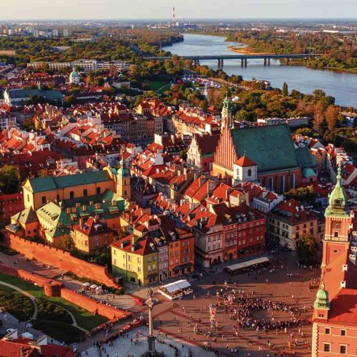 Varsóvia: em busca do arco-íris